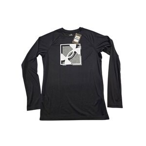 Under Armour Boys Velocity Branded LS Shirt Black YXL 1373508‎ 001